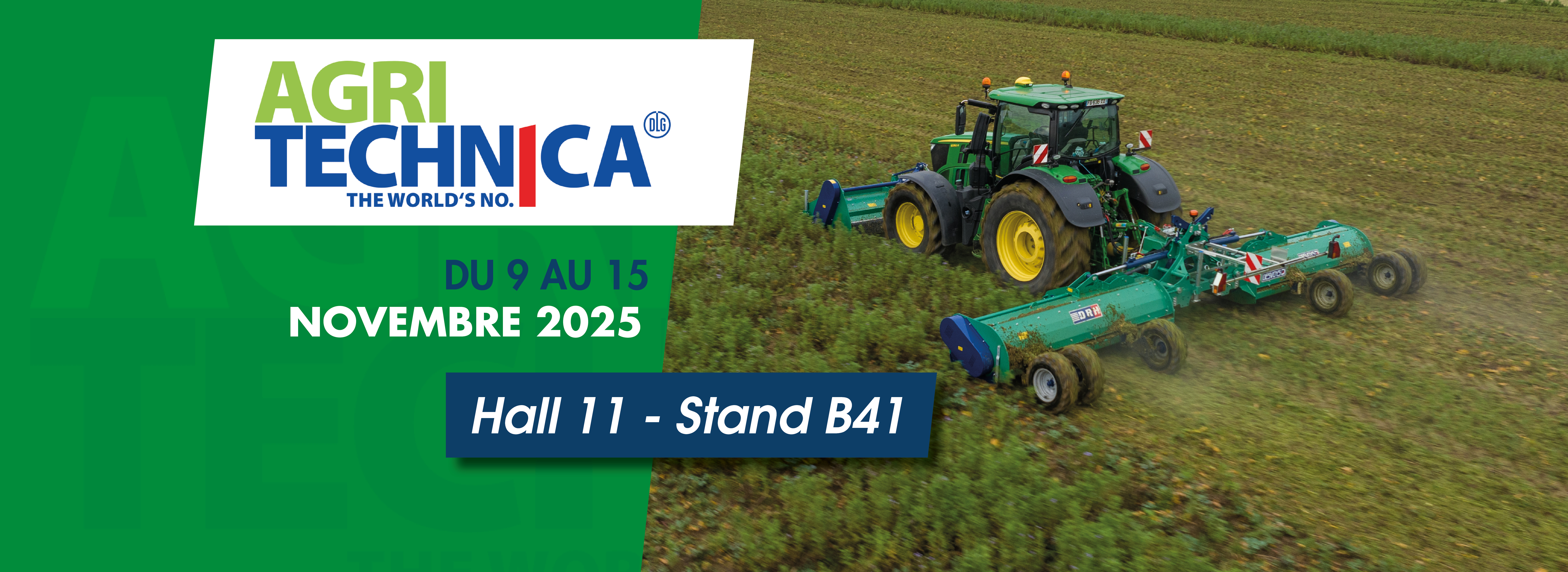 Bandeau Agritechnica - FR