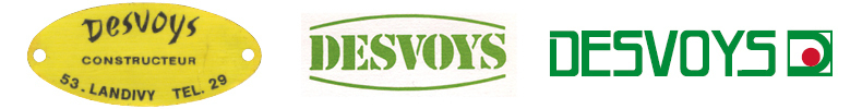 évolution logo desvoys