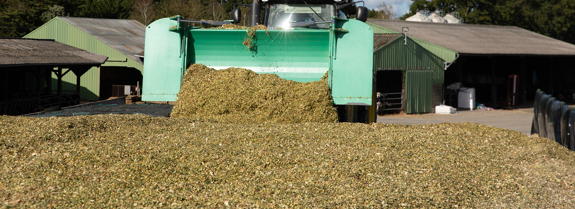 Fourche à ensilage bandeau accueil