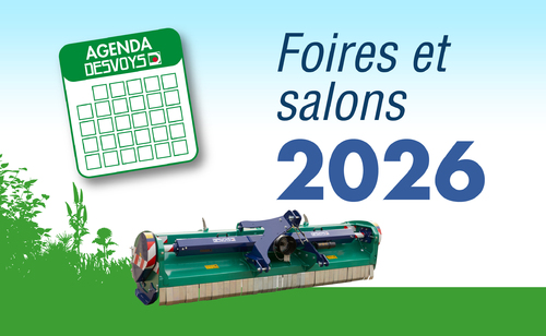 Agenda salons agricoles Desvoys
